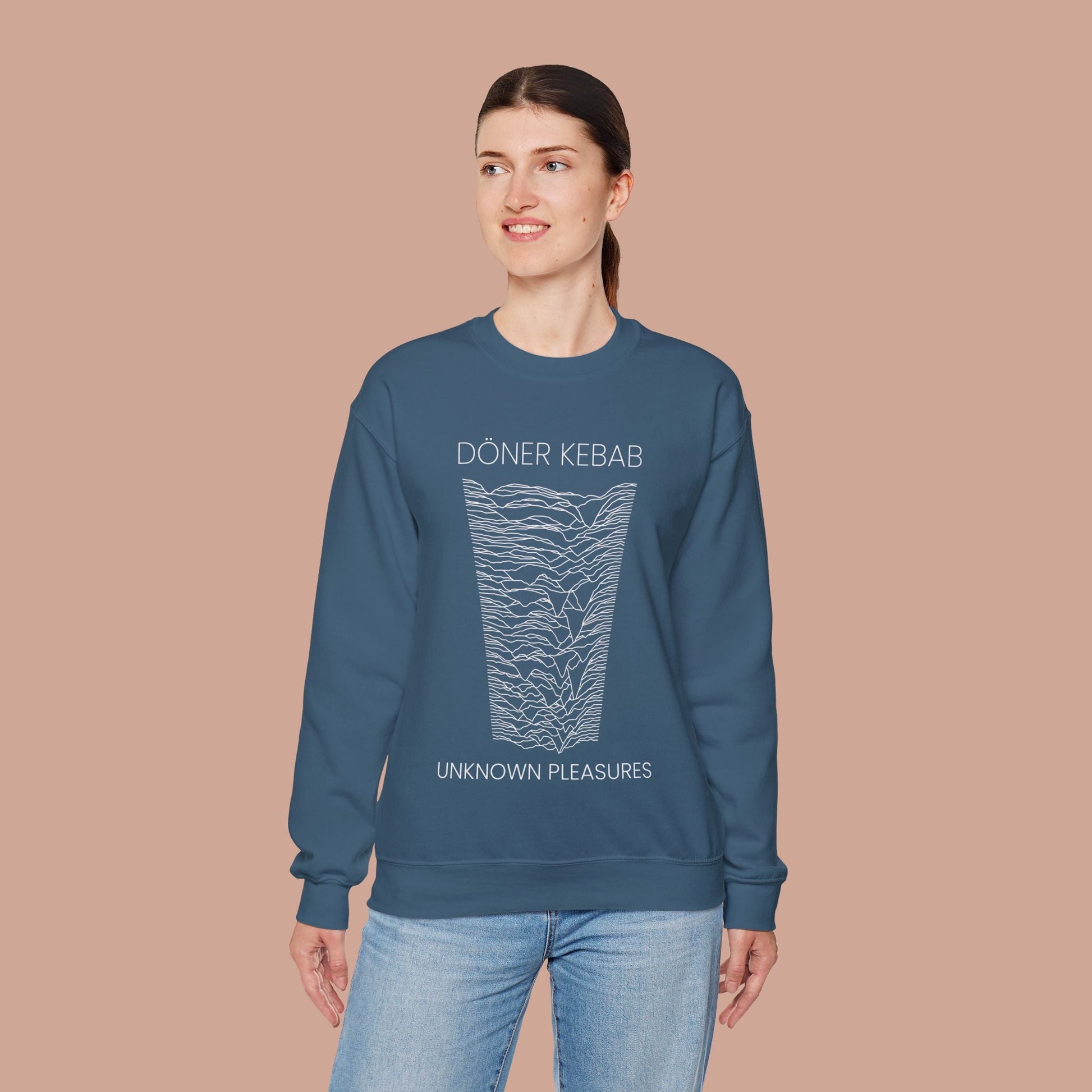 Doner Kebab Unknown Pleasures Retro Meme Sweatshirt. - KILLER RETRO