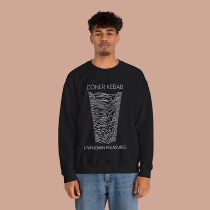 Doner Kebab Unknown Pleasures Retro Meme Sweatshirt. - KILLER RETRO