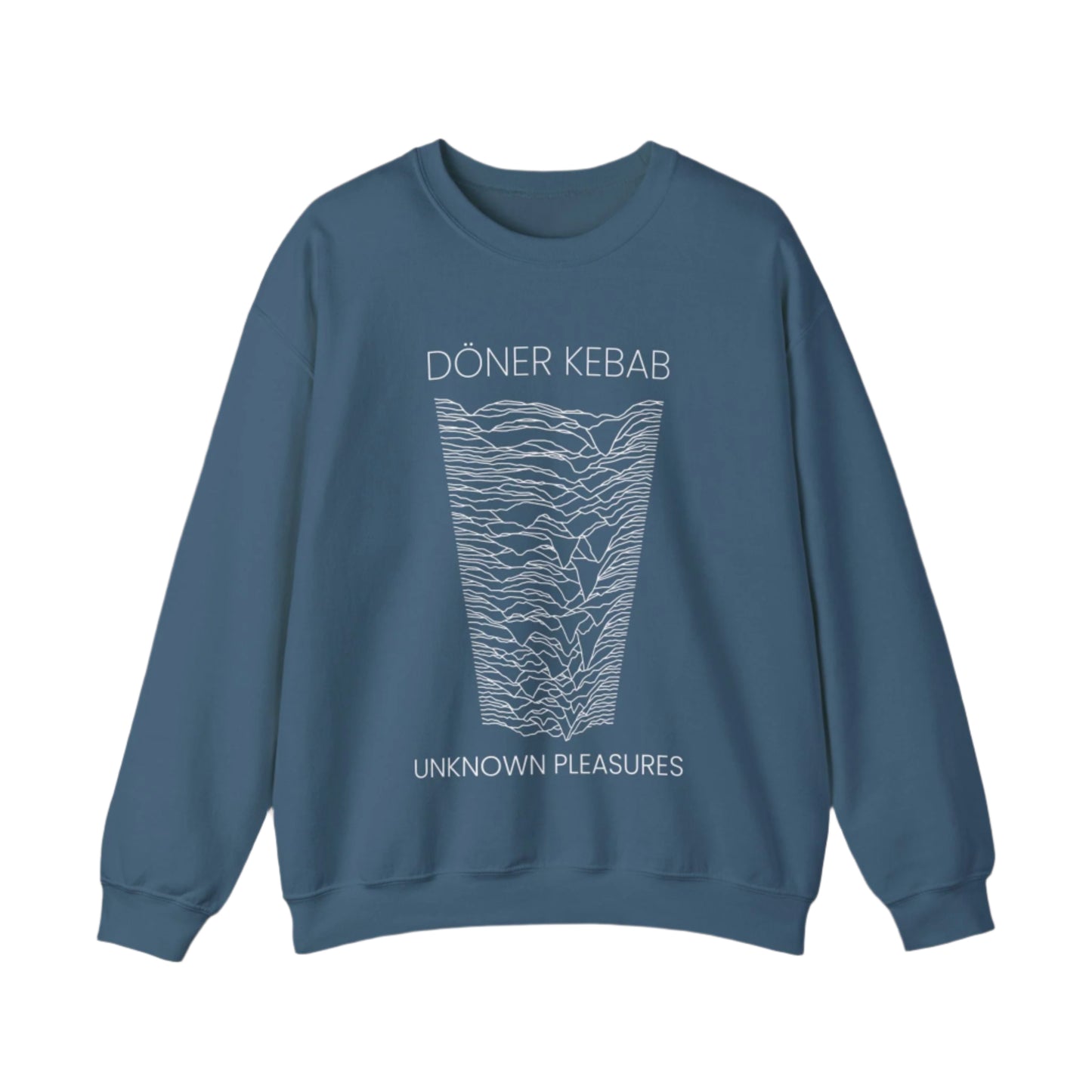 Doner Kebab Unknown Pleasures Retro Meme Sweatshirt. - KILLER RETRO