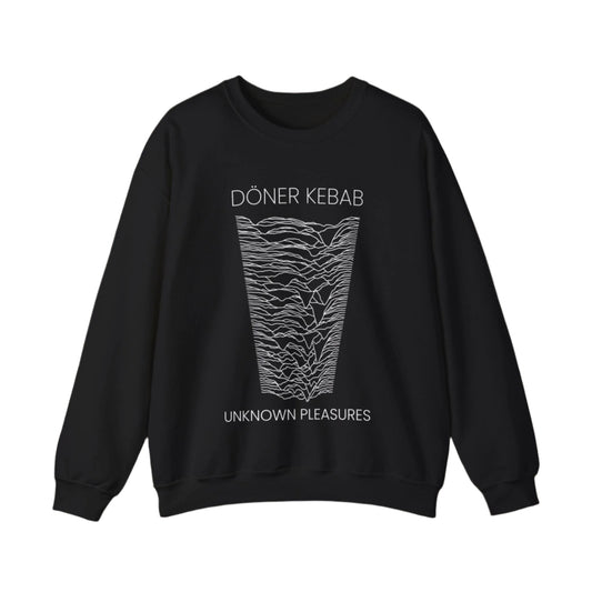 Doner Kebab Unknown Pleasures Retro Meme Sweatshirt. - KILLER RETRO