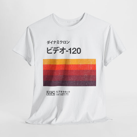 Japanese VHS Tape Retro 80's 90's Tee - KILLER RETRO