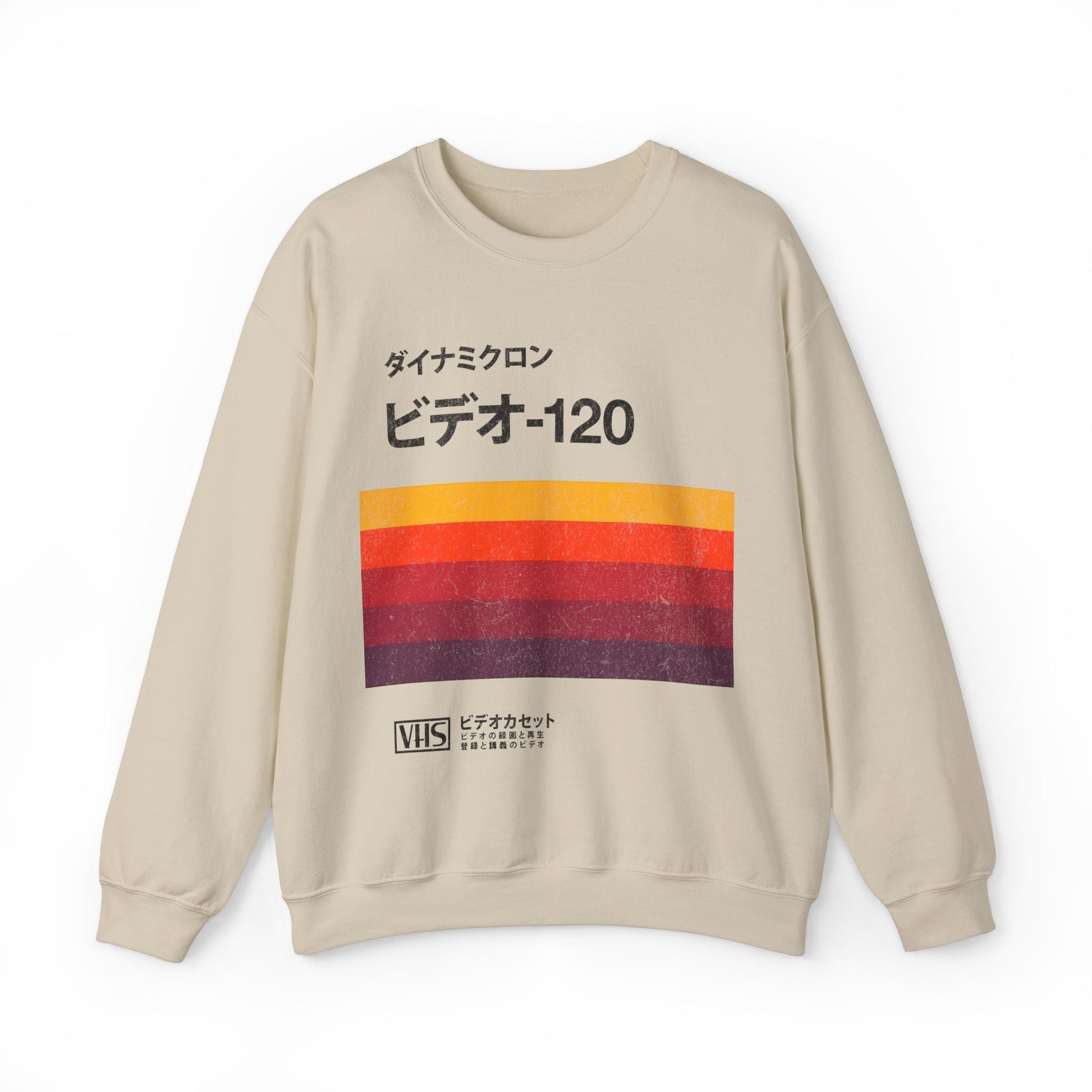 Japanese Vintage VHS Video Cassette Retro Sweatshirt. - KILLER RETRO