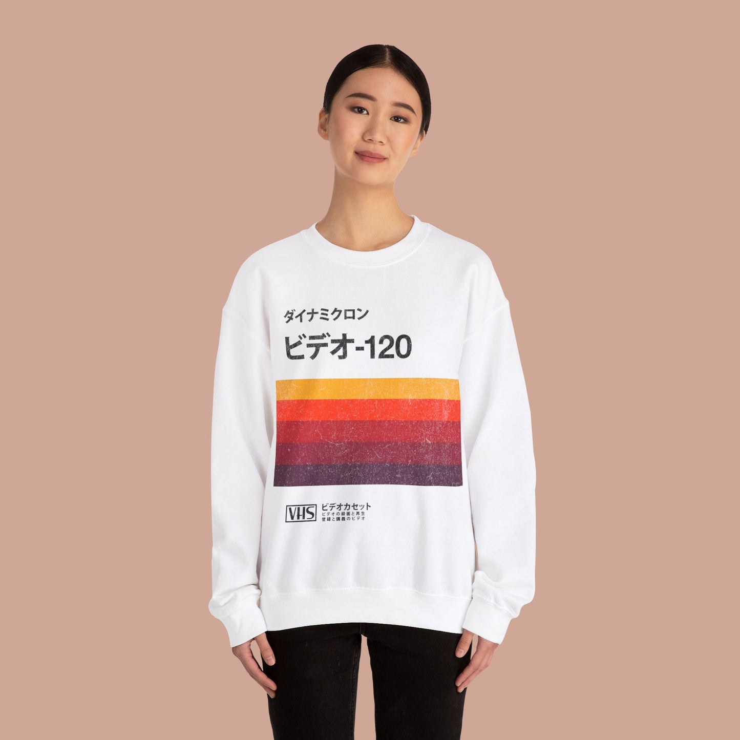 Japanese Vintage VHS Video Cassette Retro Sweatshirt. - KILLER RETRO