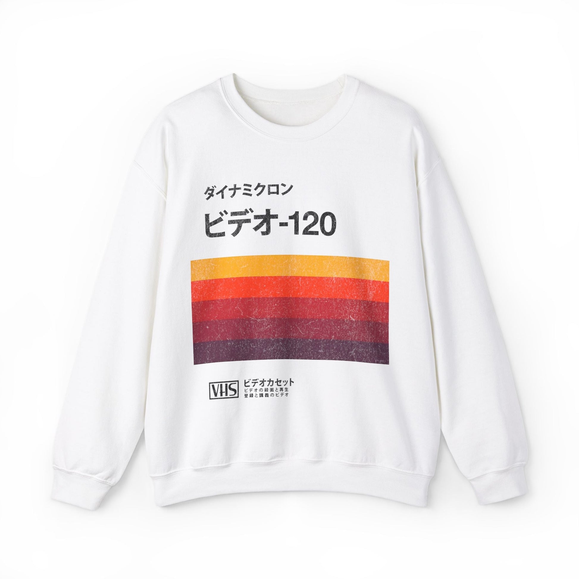 Japanese Vintage VHS Video Cassette Retro Sweatshirt. - KILLER RETRO