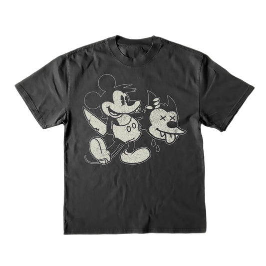 Killer Mouse Vintage Retro Graphic Tee. - KILLER RETRO