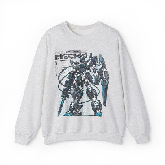 Mecha Vintage Gundam Daimos Style Japanese Anime Sweatshirt - KILLER RETRO