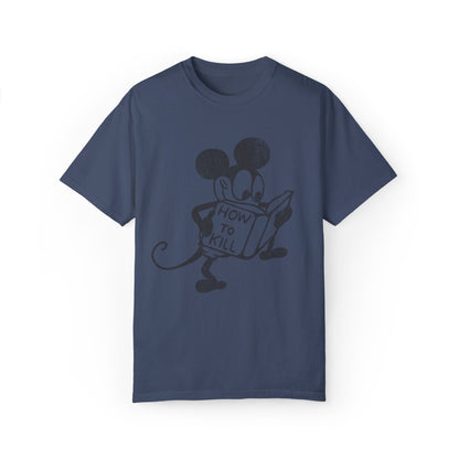 Mickey Mouse How To Kill Vintage T-shirt. - KILLER RETRO