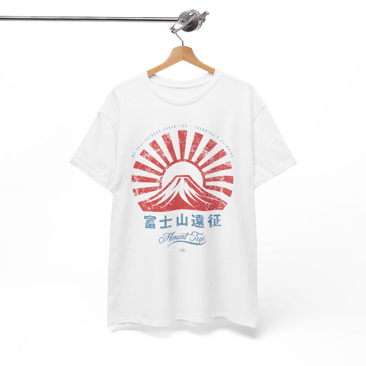 Mt Fuji Vintage Faded Graphic Tee - KILLER RETRO