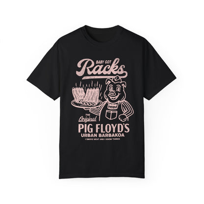 Retro Babby Got Racks Funny Meat Grill T-shirt - KILLER RETRO