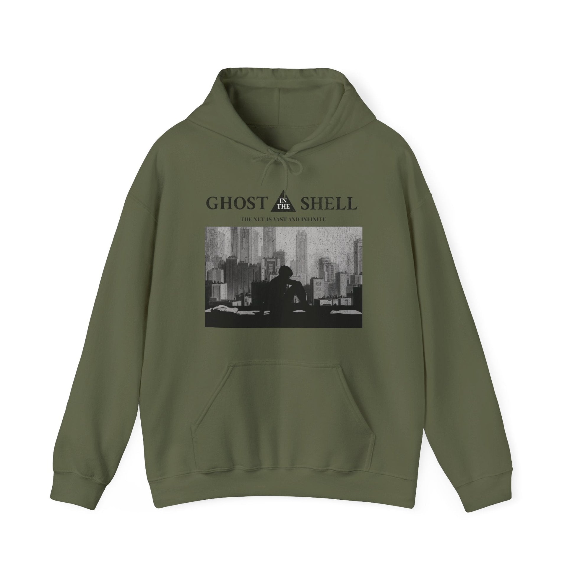 Retro Unisex Hoodie Ghost in the Shell Inspired - KILLER RETRO