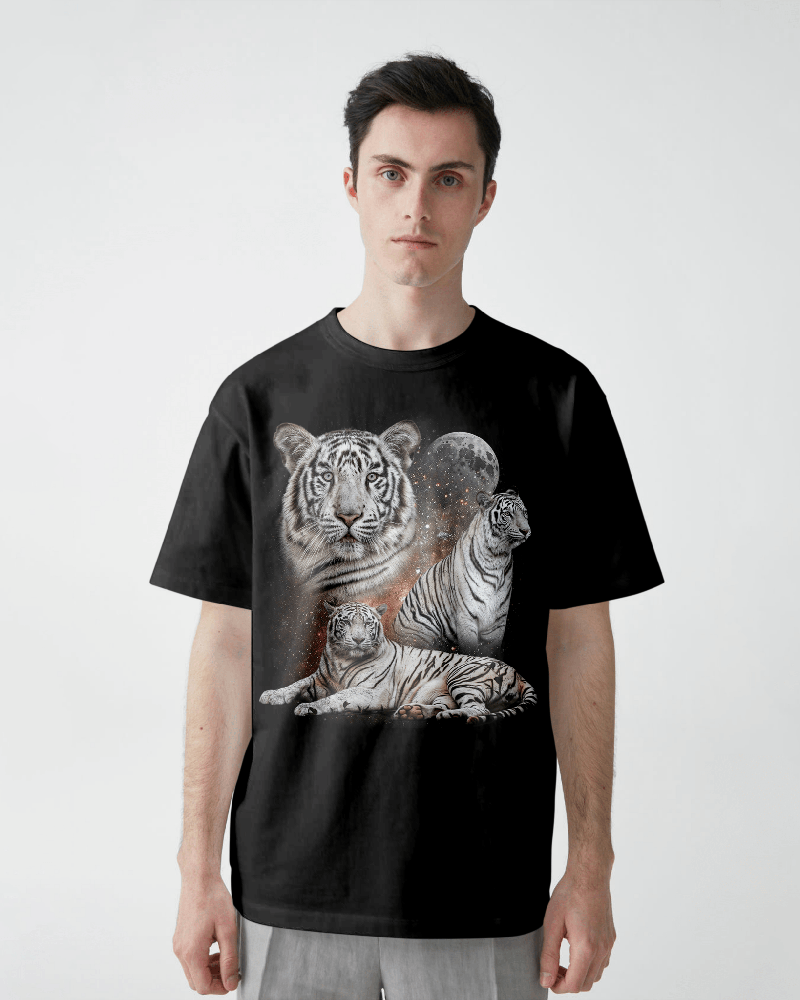 Siberian Tigers Vintage 90's Style T-shirt - KILLER RETRO