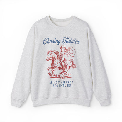 Vintage Chasing Toddler Retro Moms Sweatshirt. - KILLER RETRO