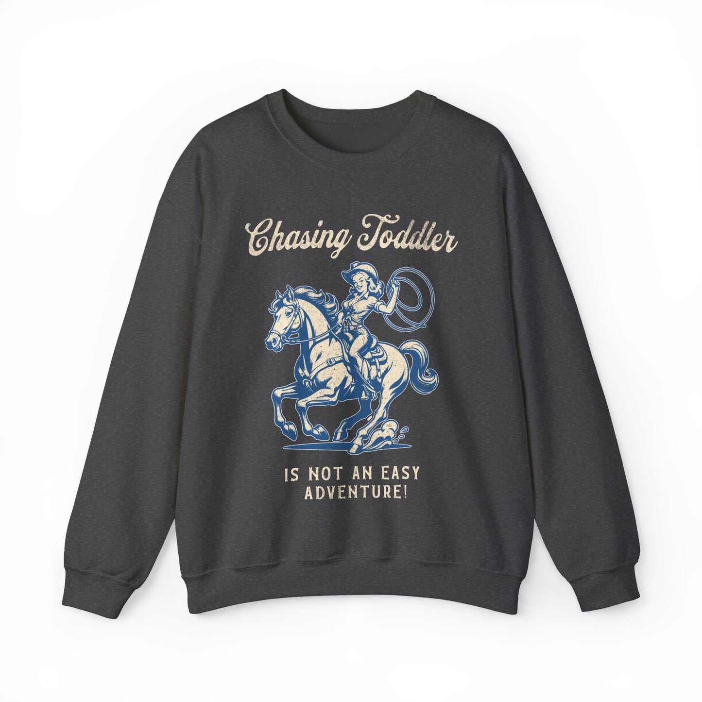 Vintage Chasing Toddler Retro Moms Sweatshirt. - KILLER RETRO