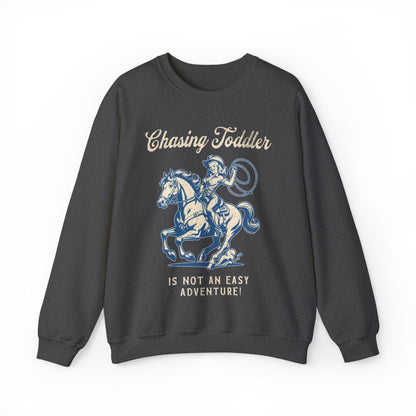 Vintage Chasing Toddler Retro Moms Sweatshirt. - KILLER RETRO