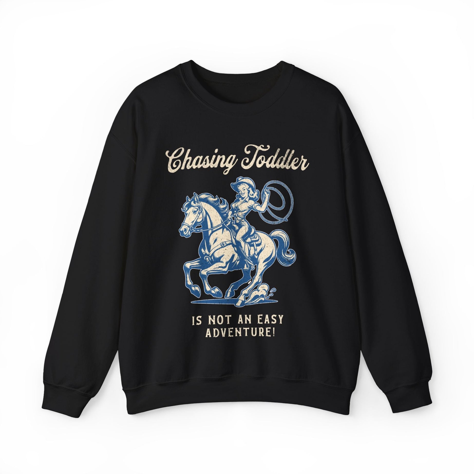 Vintage Chasing Toddler Retro Moms Sweatshirt. - KILLER RETRO