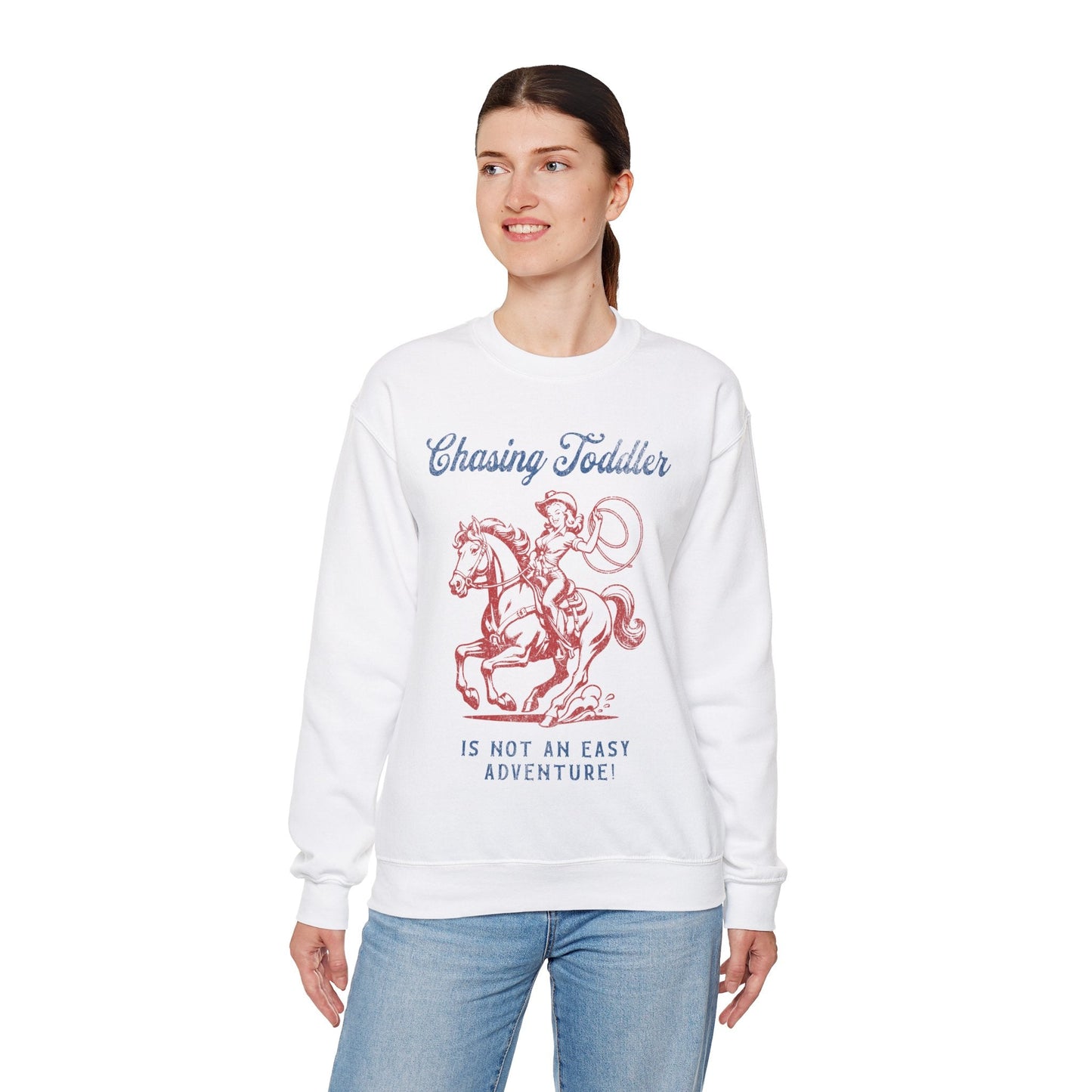 Vintage Chasing Toddler Retro Moms Sweatshirt. - KILLER RETRO