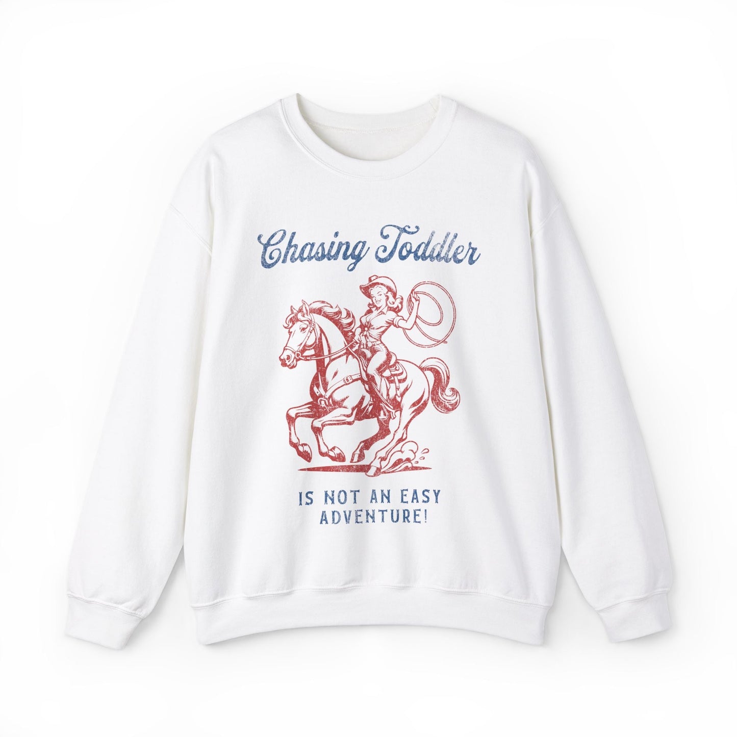 Vintage Chasing Toddler Retro Moms Sweatshirt. - KILLER RETRO