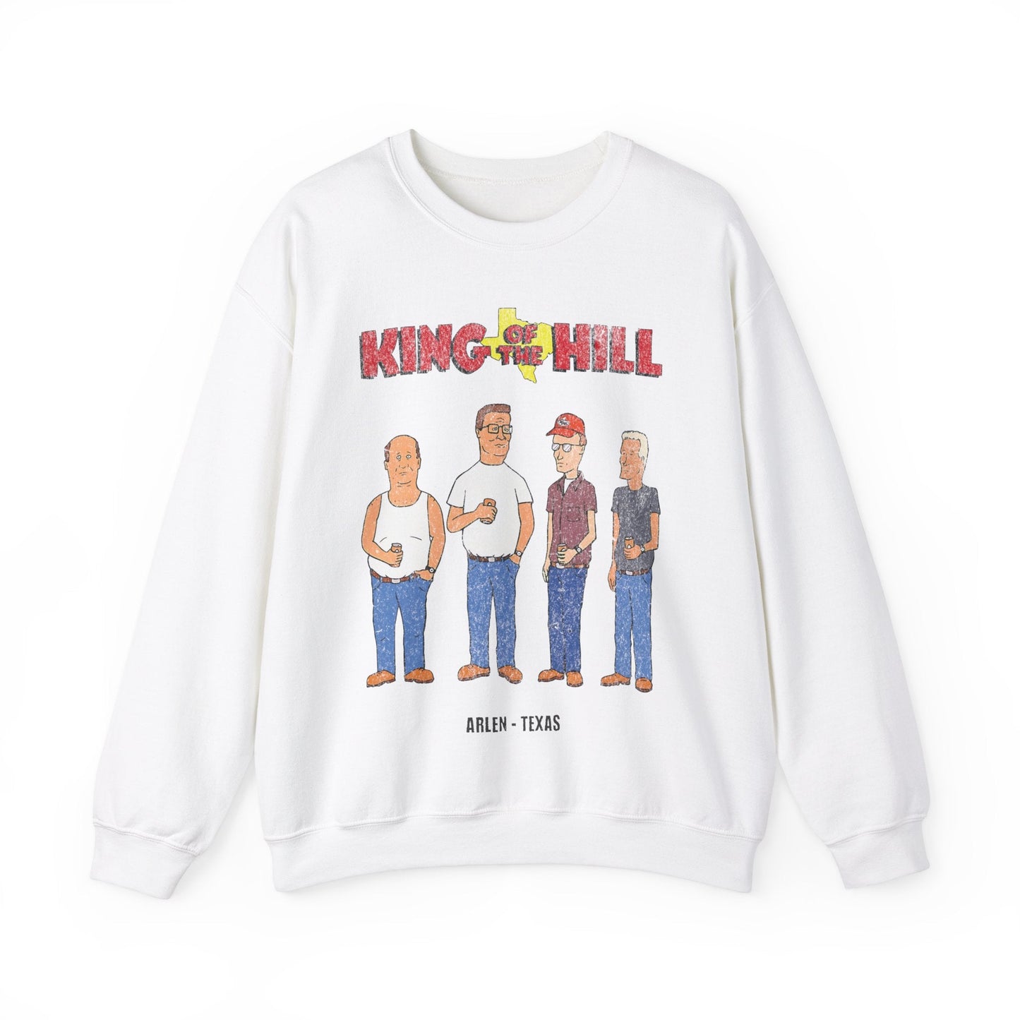 Vintage King Of The Hill Sweatshirt  - KILLER RETRO