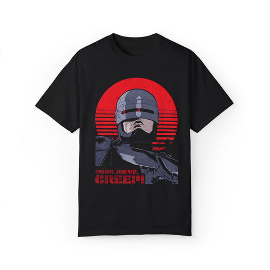 Vintage Robocop Your Move Creep! Retro Graphic Tee - KILLER RETRO