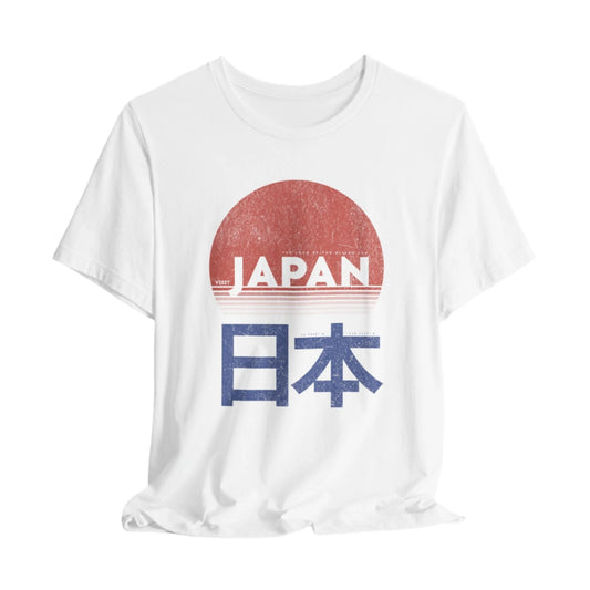 Vintage Visit Japan Unisex Retro Graphic Tee - KILLER RETRO